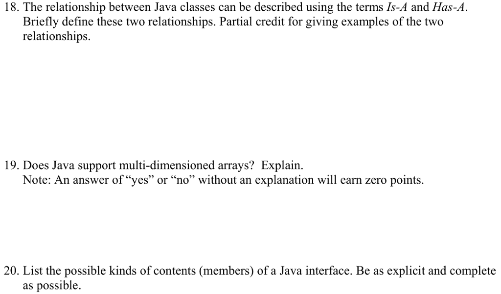 Briefly describe the two ways the Java keyword super is used in