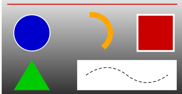 Using Javascript, I have to create the image below but I am