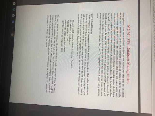 Please read homework carefully svxGS0201 9 1 0/Project%20Task%2075628 1 %29.pdf MGMT 329: