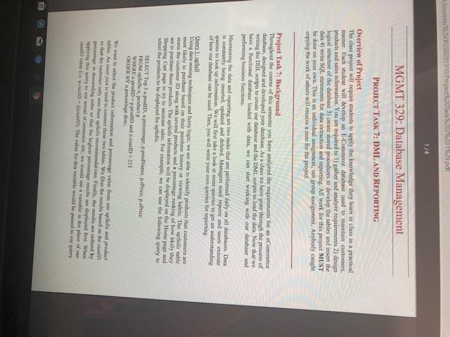 provided for you. Now it's your turn to write SQL queries on