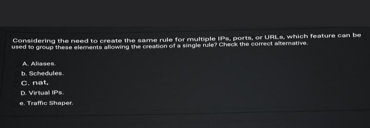 Considering the need to create the same rule for multiple IPs,