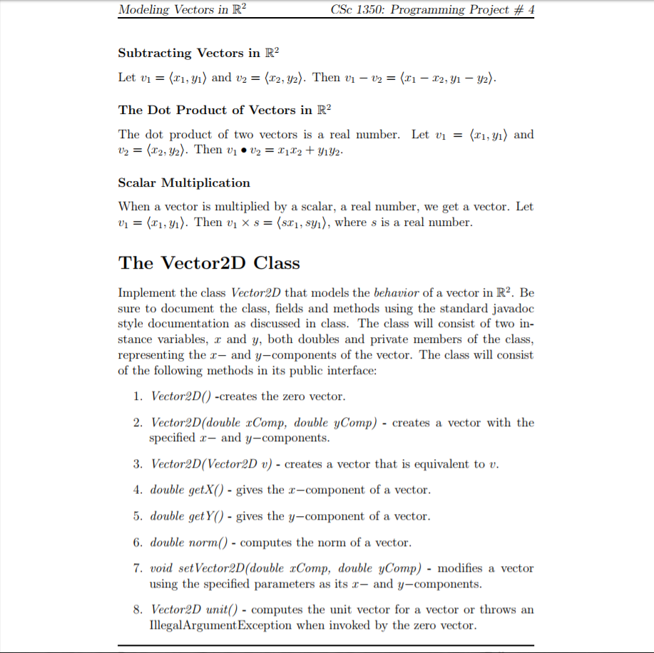 PM Learning Objectives o Implementing a Class . Writing Constructors, Mutators and