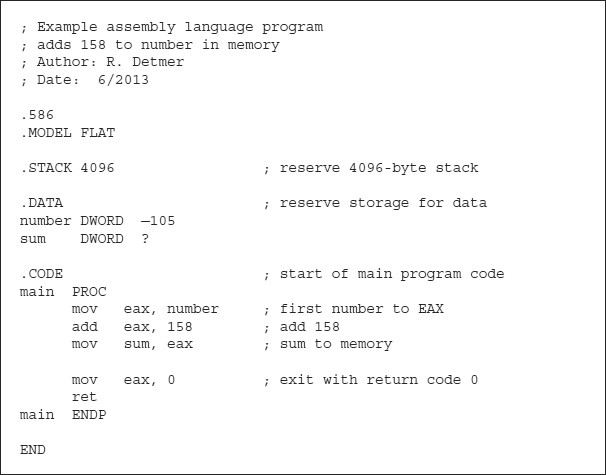(This is assembly language) 1. Do a-j. Find the initial values that
