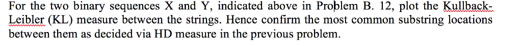 HD between as a function of binary digit locations in the 0