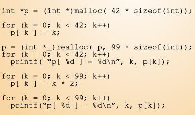 What does this code print? *)malloc ( 42 sizeof (int)); * int