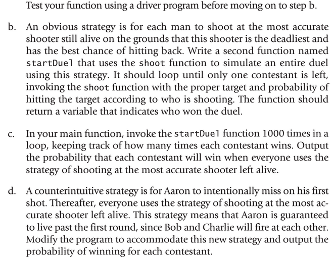 an intro class so please nothing too advanced) -needs to display each