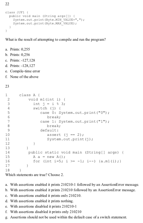 (error instanceof Throwable) What is the result of attempting to compile and