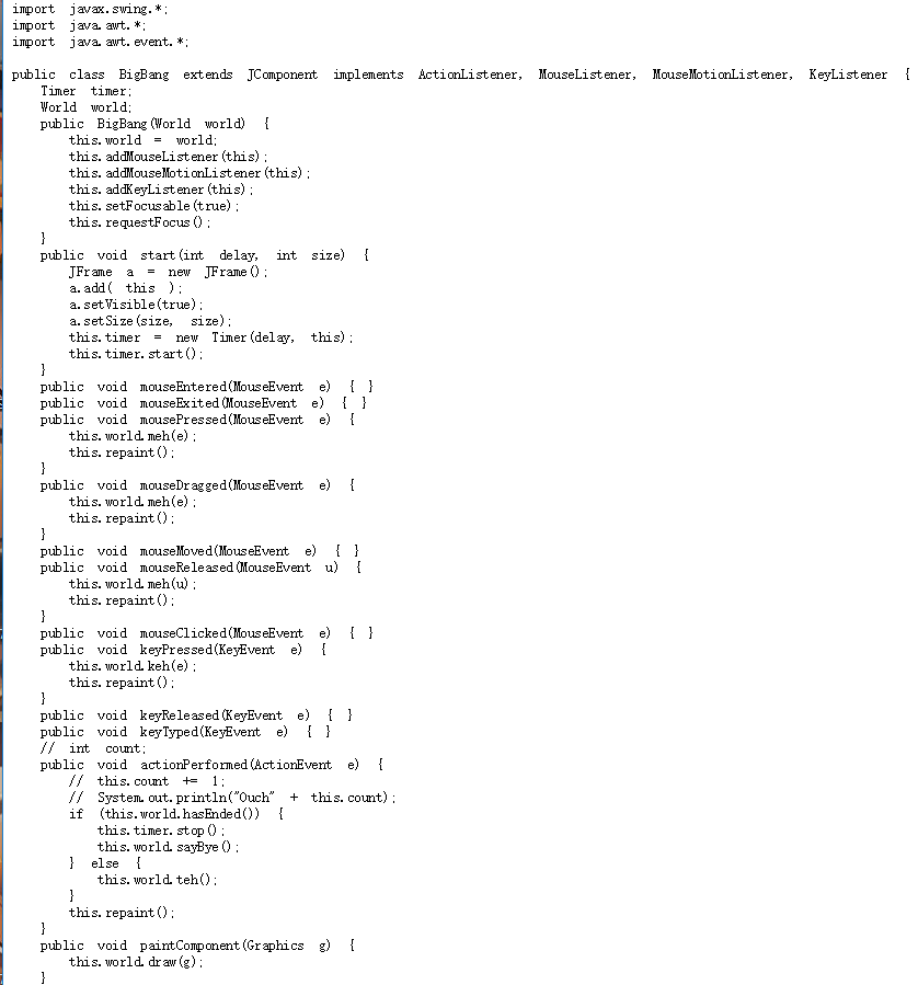 right corner in the bottomIf we don't use any button on keyboard.