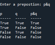 line "tf = list(product([True, False], repeat=len(opers)))" can't be done, I'll be happy