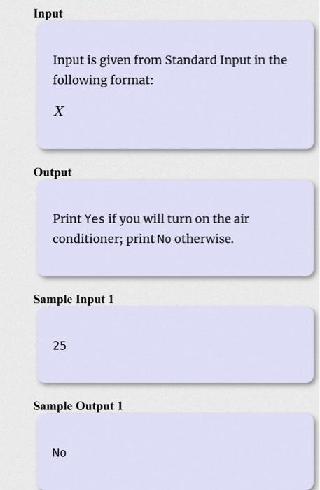 only if, the temperature of the room is 30 degrees Celsius or