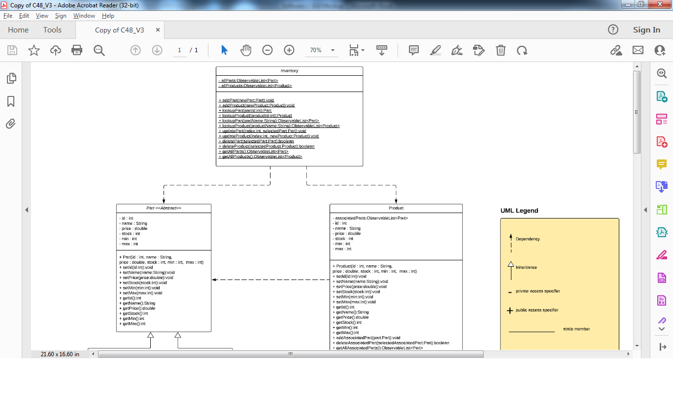 the user interface to use in the design and development of the