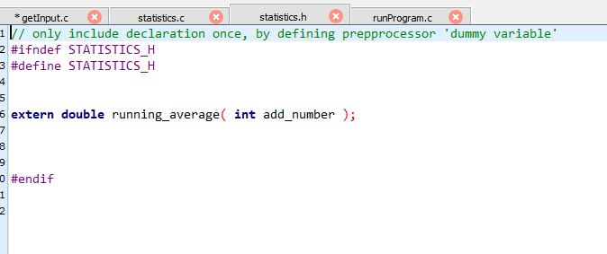 there is 1 integer per line. The program starts reading when it