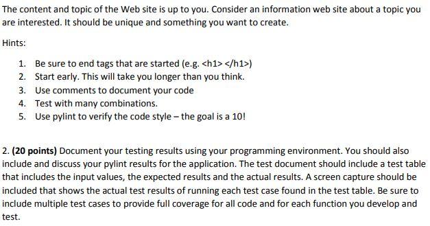 for rendering HTML templates using the Python Flask module. The Lab for
