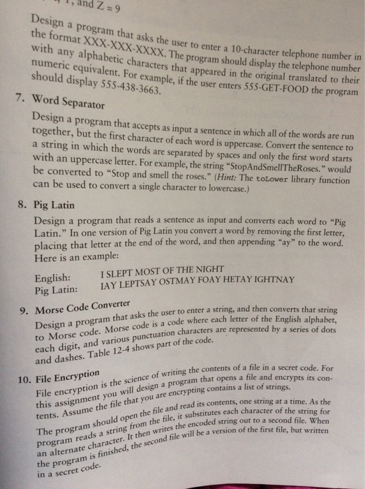 chapter 12 programming logic and design. In order to solve this problem,