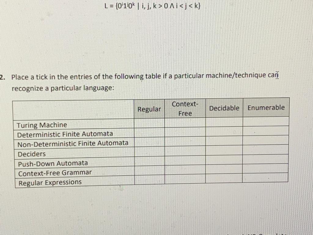 L = {0'110k | i, j, k>0^i