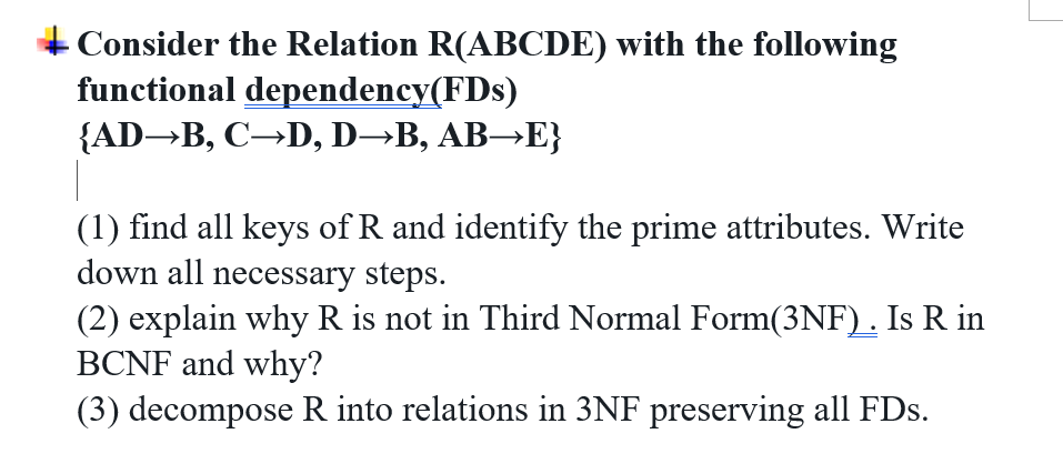 This Is a question of "Oracle Database Principles & Application" subject Consider