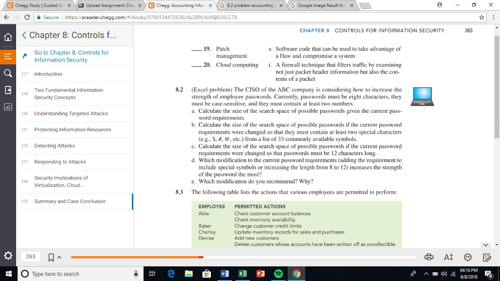 e Chegg Study Guided Sc Upload Assignment: Cha Chegg: Accounting info