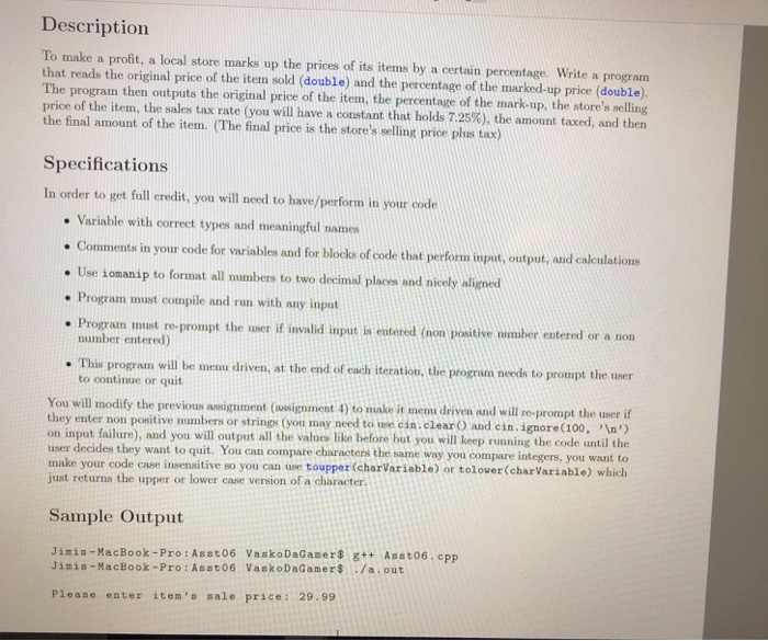  C++, I need help here please. Dont forget to include comments