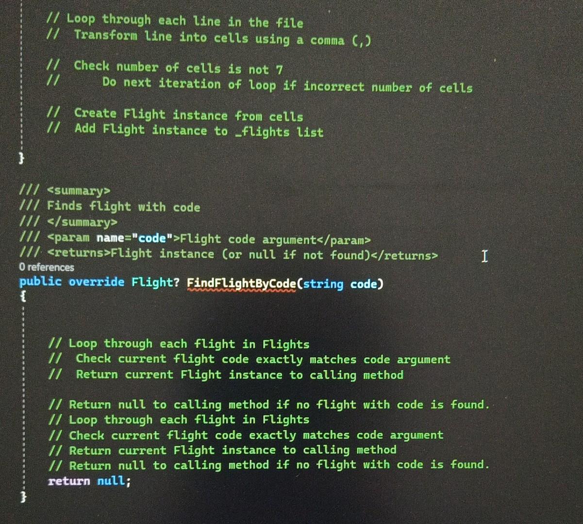 Ginamespace Traveless.Manager 111 III Manages fiights 111 summary> 1 reference public class