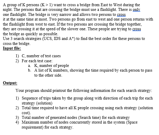 Develop an AI program. Problem description: Code using java A group of