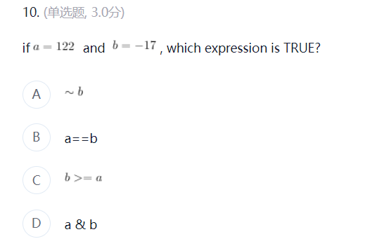 If a= 2 b = eye(2,2), then what is the result of