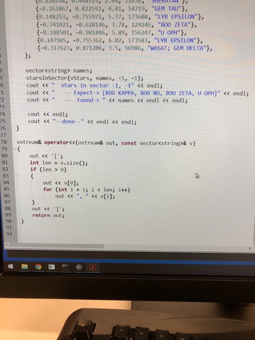 a definition for a Star structure similar to the one we used