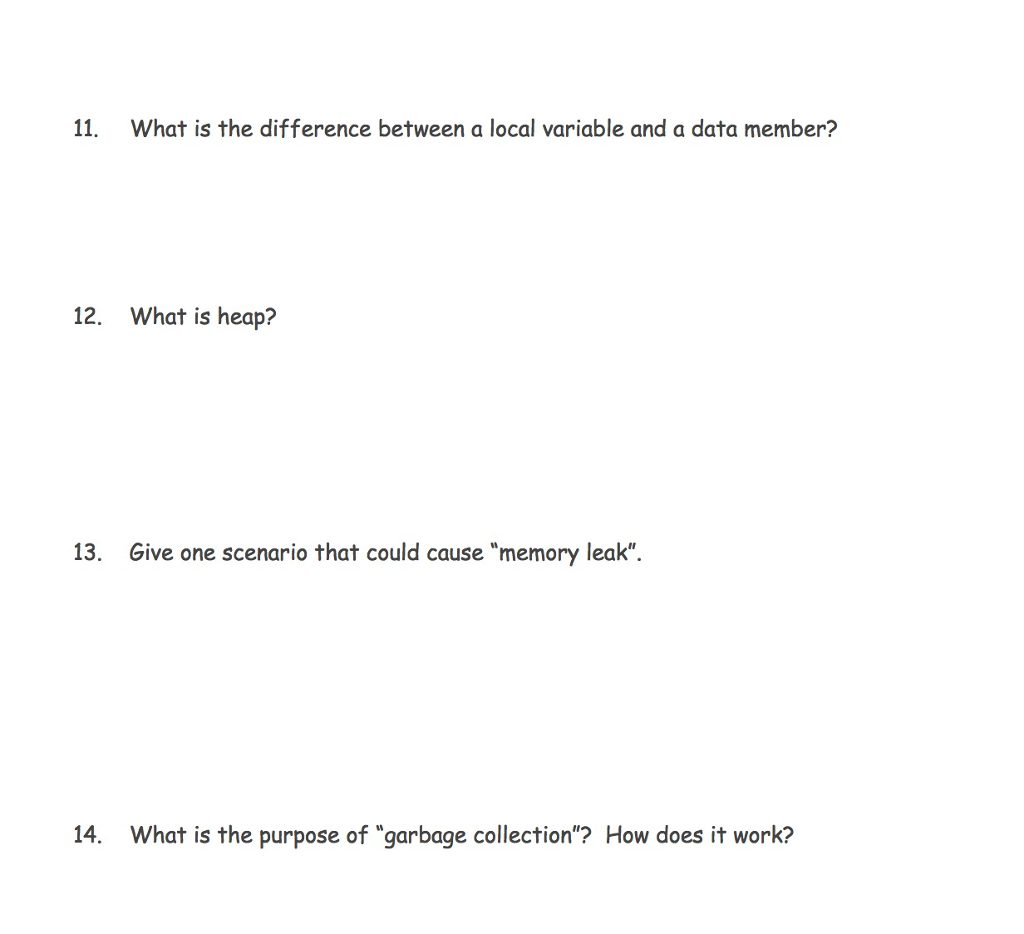 in C++ 11. What is the difference between a local variable and