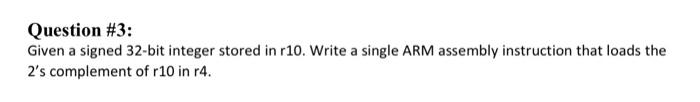  please only "single instruction" not two try with ( MOV ,MVN,BIC,AND,OR,EOR,ADC,ADD,SUB,RSB,SBC,RSC,..ect)