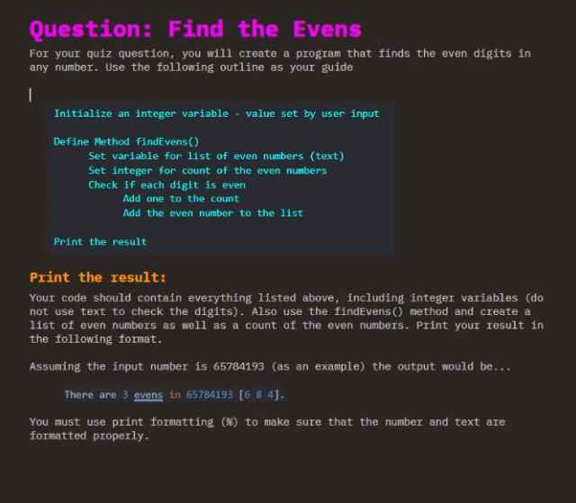 JAVA PLEASE DUE in 1.5 HOUR PLEASE ADD THE COMMENTS or PLEASE