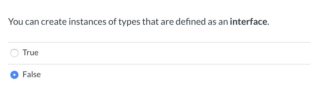 This is JAVA! You can create instances of types that are defined