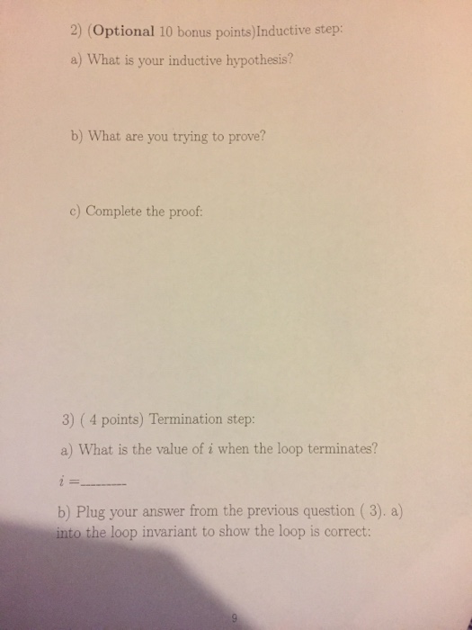 that the code below cor rectly computes 72 1 Algorithm 1 squareSum(int