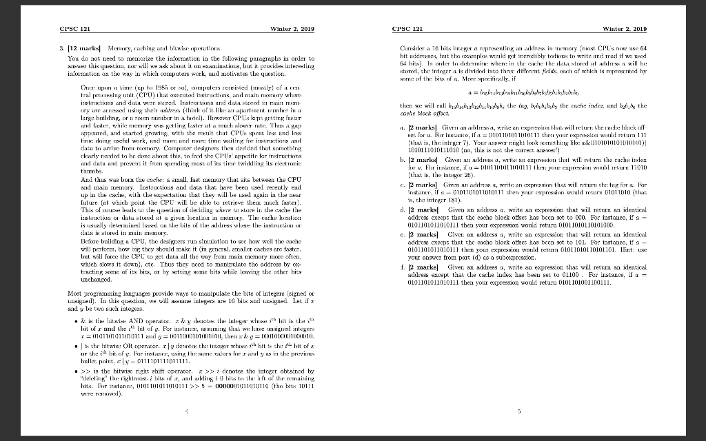  CPSC 121 Winter 2, 2019 CPSC 121 Winter 2. 2019 3.