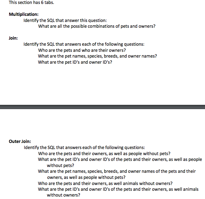 the same script file and save into a text file called Lab3part1.sql.
