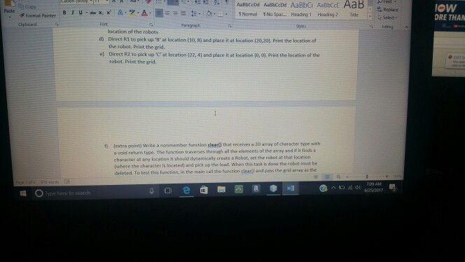 be declared as constants, use a 25X25 grid for our program. sonst