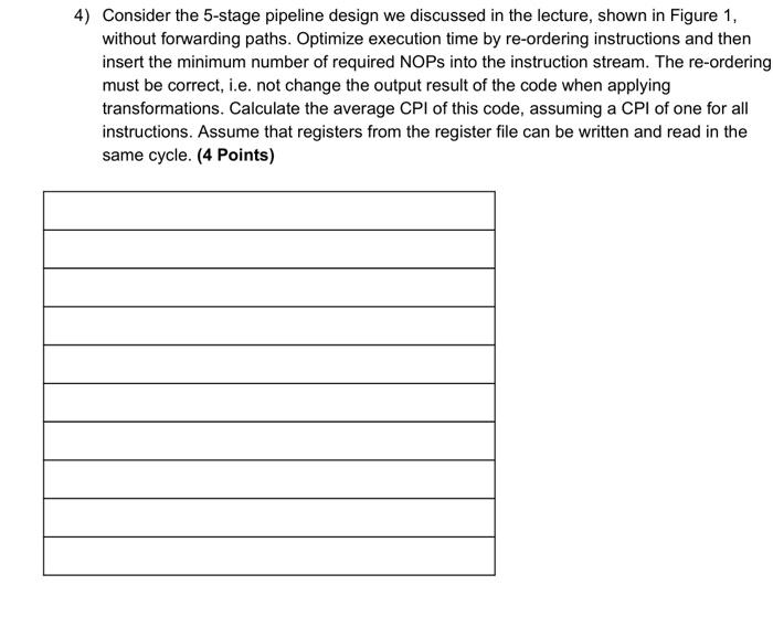 12 Load x2, 8(x31) 13 Add x4, x1, x2 14 Mul x11,