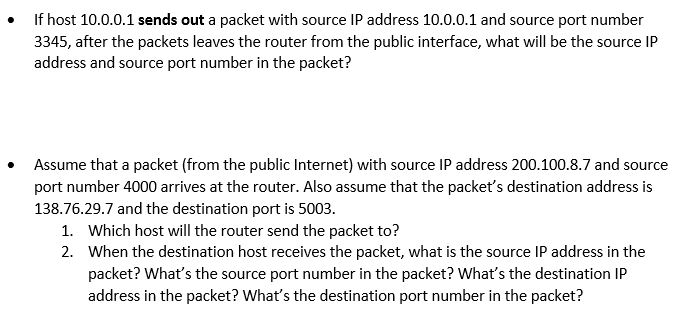 Translation), where the router uses one public IP address, 138.76.29.7, for several