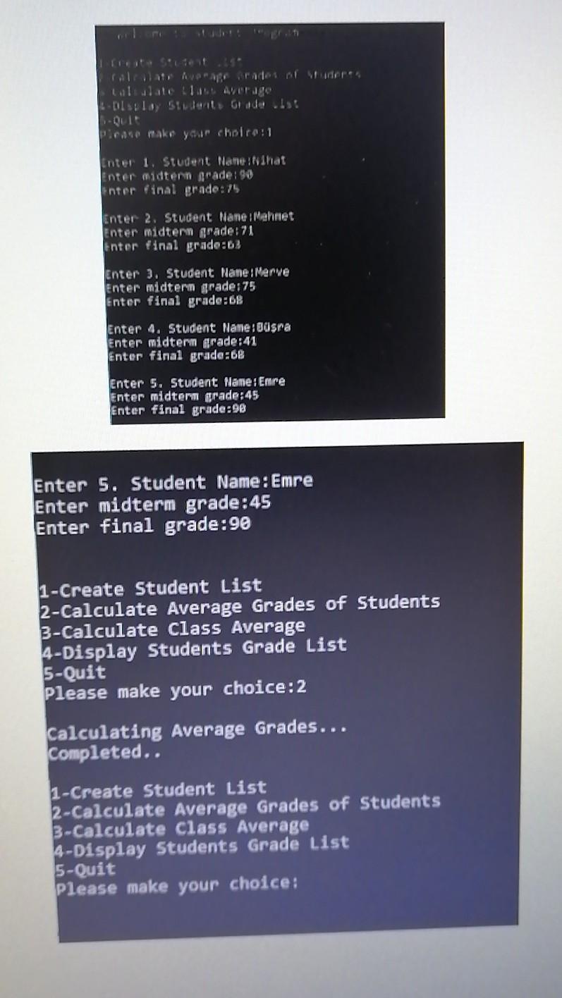 instructions on menu from 1-4. For stable running of the program, please