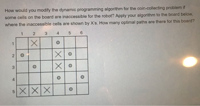  Please solve this question about dynamic programming How would you modify