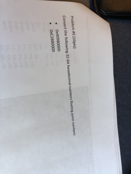  Assembly language program please help please asap Problem #5 [10pts] Convert