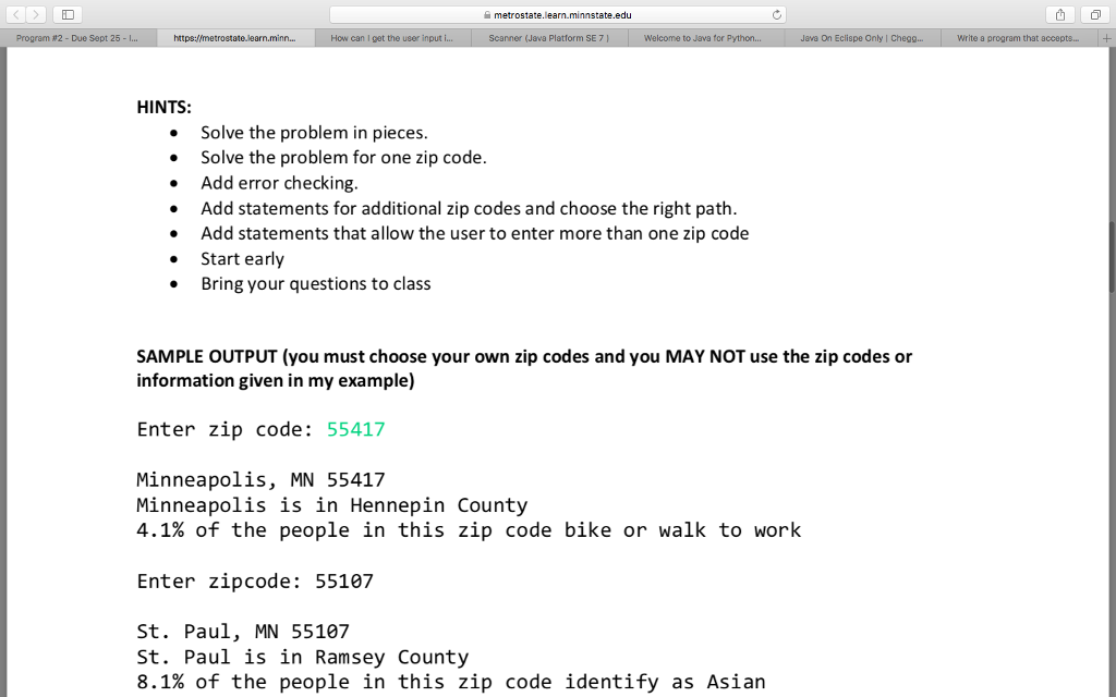 Java On Eclispe O write a program that a Requirements Write a