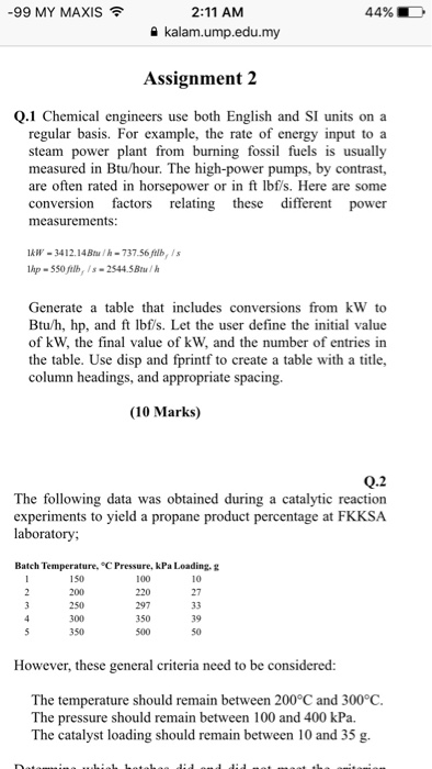  Pla anyone shows me the matlab command to solve question no.1
