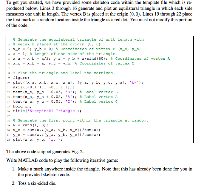 to generate interesting fractal patterns. A fractal is defined as a never-ending