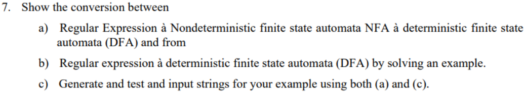  a(b|c)* a|aac*b , please convert these RE to NFA then to