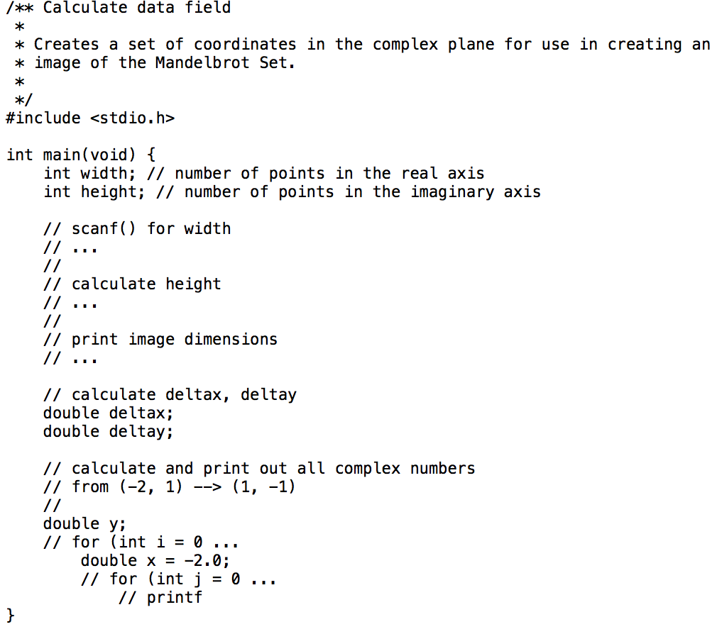 number can be visualised as a pair of coordinates, (x, y), with