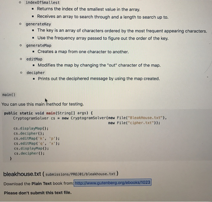 Code style must match that of the book Variable names should make