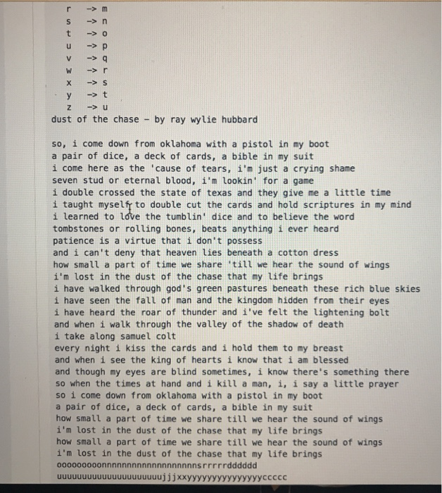 solve cryptograms automatically, or at least try to. A cryptogram is a