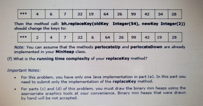 have a method that print the keys as encountered in a preorder