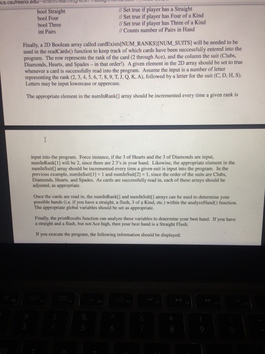 hand for 5 card stud. The following link may be helpful if