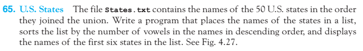 Use python and write code for problem. The question requires a text