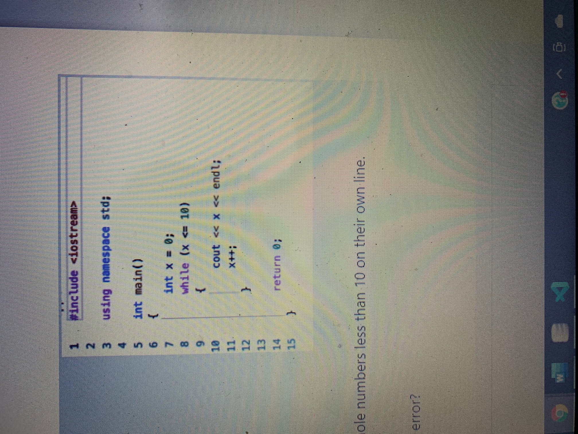  #Include 1 2 3 4 using namespace std; int main() 6